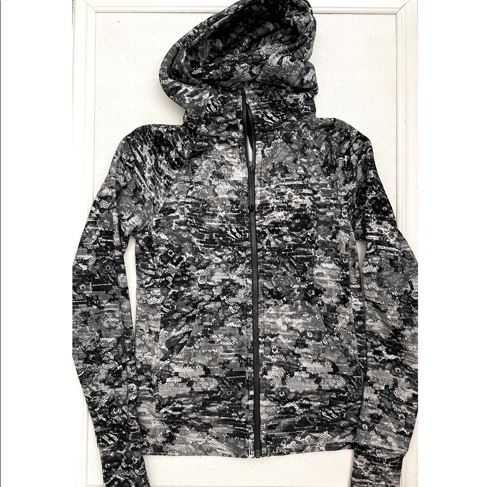 Lululemon Hooded Fleece Zip Up Jacket